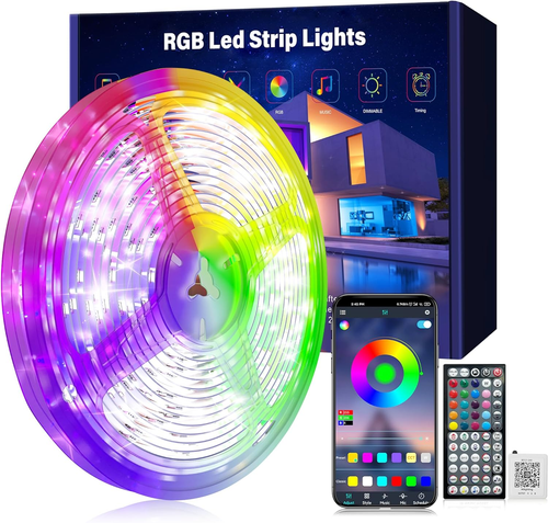 Luces Led Dormitorio De 100 Pies 1 Rollo De 100 Pies Tira Luces Led Que Cambian